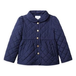Janie and Jack Quilted Jacket in Navy